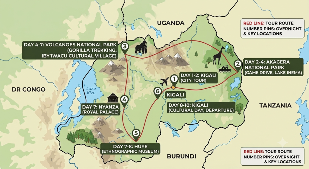 Why Flying into Kigali for a Uganda Gorilla Safari